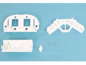 Hauptfahrwerk Kunststoffteile zu F-16C, Spw 1023mm, Freewing FJ30611097