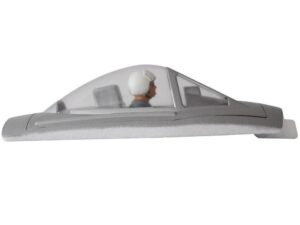 Kabinenhaube, komplett zu de Havilland DH-112 Venom V2, Spw 1500mm, Freewing