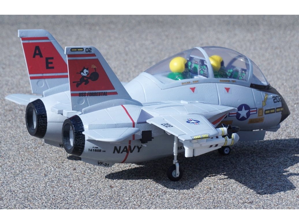 Fattie Jet F-14 Tomcat - VF-31 - 800mm - PNP Einziehfahrwerk – Bild 2