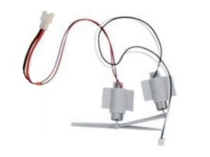 Motor, links - zu Mini Boeing C-17 Globemaster, Spw 373mm