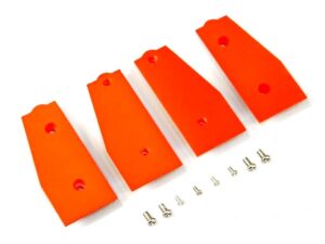 Fahrwerksklappen zu Avanti S - rot, Spw 1236mm, Freewing