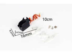 Micro Servo 2.0 gr. analog - 1.0-Pin Stecker, DW-Hobby