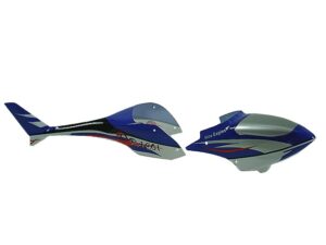 Kabinen und Heckverschalung zu Draco blau Nine Eagles NE402210002A