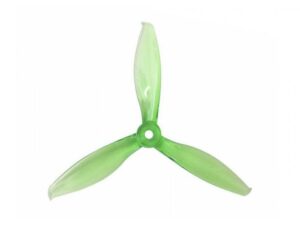 Gemfan 5149 - 5.1x4.9 Flash 3-Blatt FPV Race Propeller - Clear Green