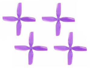 HQ Whoop Props Durable 1.6x1.6x4 - 2x CW / 2x CCW - purple