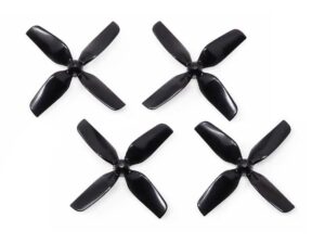 HQ Whoop Props Durable 1.6x1.6x4 - 2x CW / 2x CCW - schwarz