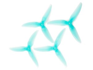 HQ Props Durable 5x4.8x3 V1S - RACE - 2x CW / 2x CCW - light blue