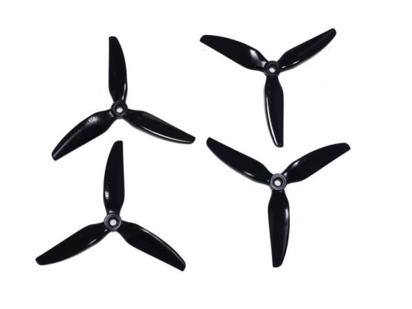 HQ Props Durable 5.1x5.1x3 - 2x CW / 2x CCW - schwarz - POPO kompatibel