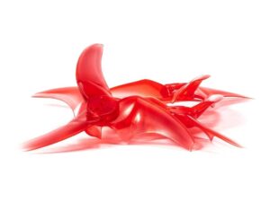 Emax Avan Rush - 2.5x1.9x3" - 3-Blatt FPV Propeller - 4er-Set - rot