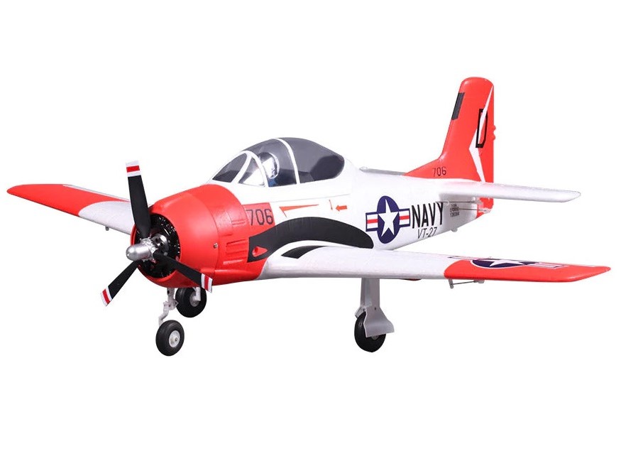 Mini T-28 Trojan - V2, Spw 800mm, PNP-Set von FMS