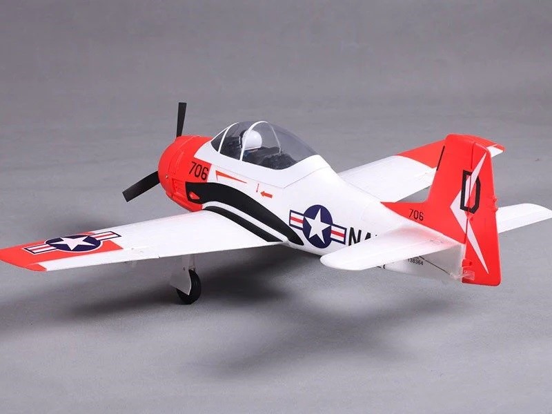 Mini T-28 Trojan - V2, Spw 800mm, PNP-Set von FMS – Bild 2