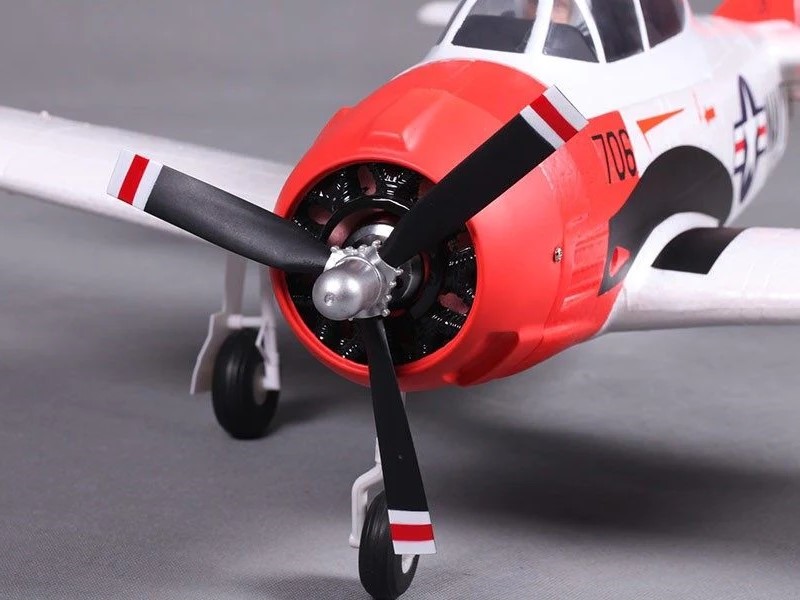 Mini T-28 Trojan - V2, Spw 800mm, PNP-Set von FMS – Bild 4