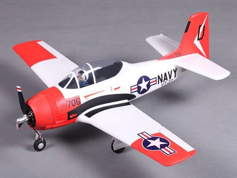 Mini T-28 Trojan - V2, Spw 800mm, PNP-Set von FMS – Bild 5