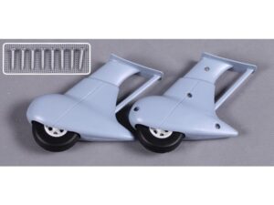 Hauptfahrwerk zu Henschel HS-123, 1030mm, SK111, FMS