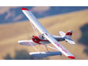 Piper J3 Cub - V4, Spw 1400mm, mit Räder und Schwimmer PNP-Set mit Gyro, FMS FMS106PF-REF