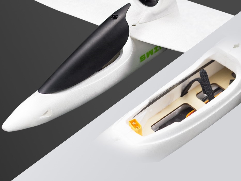 Elektrosegler Swift Pro mit 64mm Impeller, Spw 1200mm, PNP-Set, Top RC Hobby – Bild 4