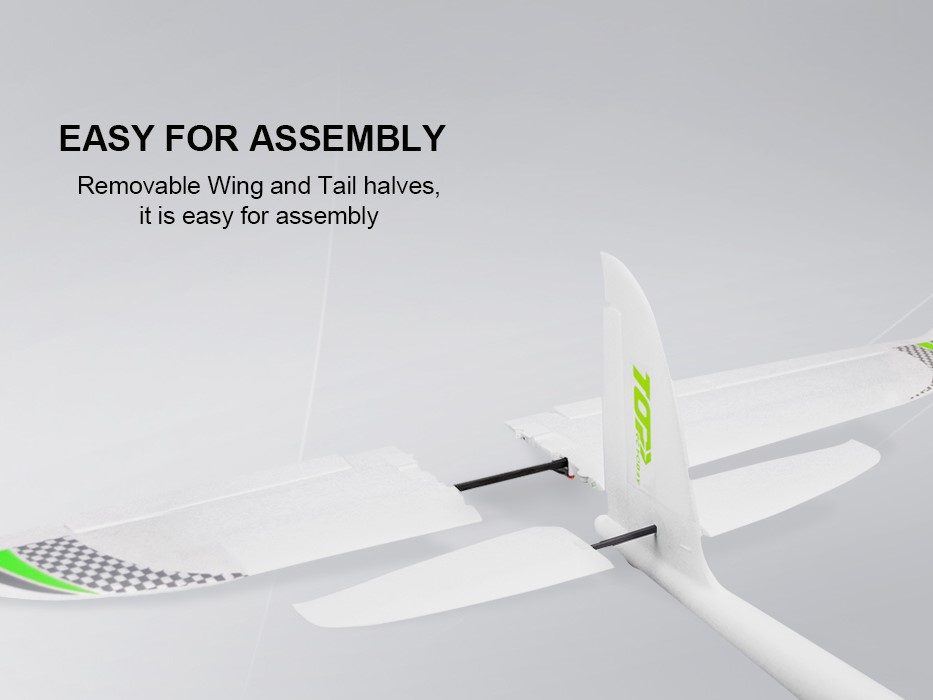 Elektrosegler Swift Pro mit 64mm Impeller, Spw 1200mm, PNP-Set, Top RC Hobby – Bild 5