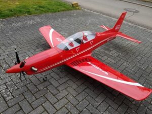 PC-21 1/4 JMB Turboprop - L 2880mm Spw 2400mm - rot