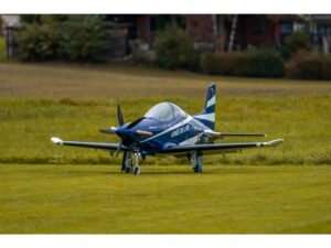 PC-21 XXL V2 JMB Turboprop ARF+ mit EZFW - L 3395mm Spw 2735mm - French blau