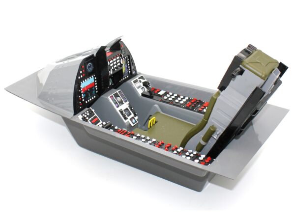 Cockpit zu F-16 Fighting Falcon Turbinen Jet 1/5, Spw 2115mm, Pilot-RC