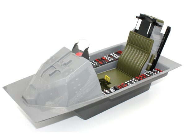 Cockpit zu F-16 Fighting Falcon Turbinen Jet 1/5, Spw 2115mm, Pilot-RC – Bild 2