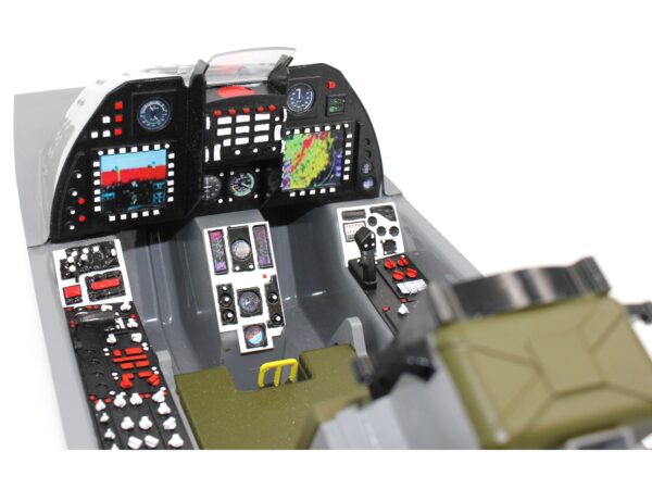 Cockpit zu F-16 Fighting Falcon Turbinen Jet 1/5, Spw 2115mm, Pilot-RC – Bild 3