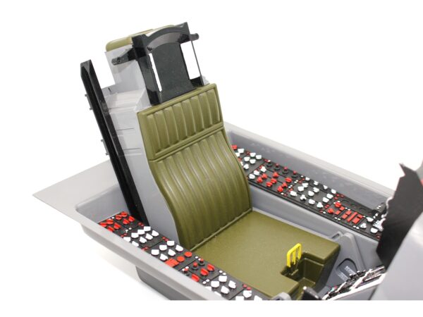 Cockpit zu F-16 Fighting Falcon Turbinen Jet 1/5, Spw 2115mm, Pilot-RC – Bild 4
