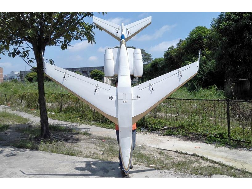 Gulfstream G650 Jet - Turbine Ready, Spw 2650mm, mit EZFW von Pilot-RC – Bild 5