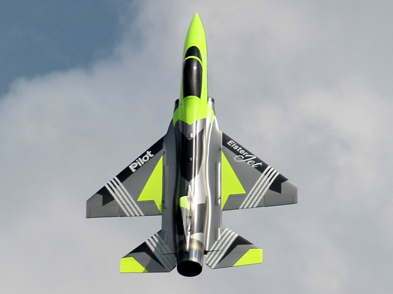 Elster Jet 2.2m FC1 - 3D-Turbinen Jet, Spw 1329mm, ARF-Set mit EZFW, Pilot-RC – Bild 3