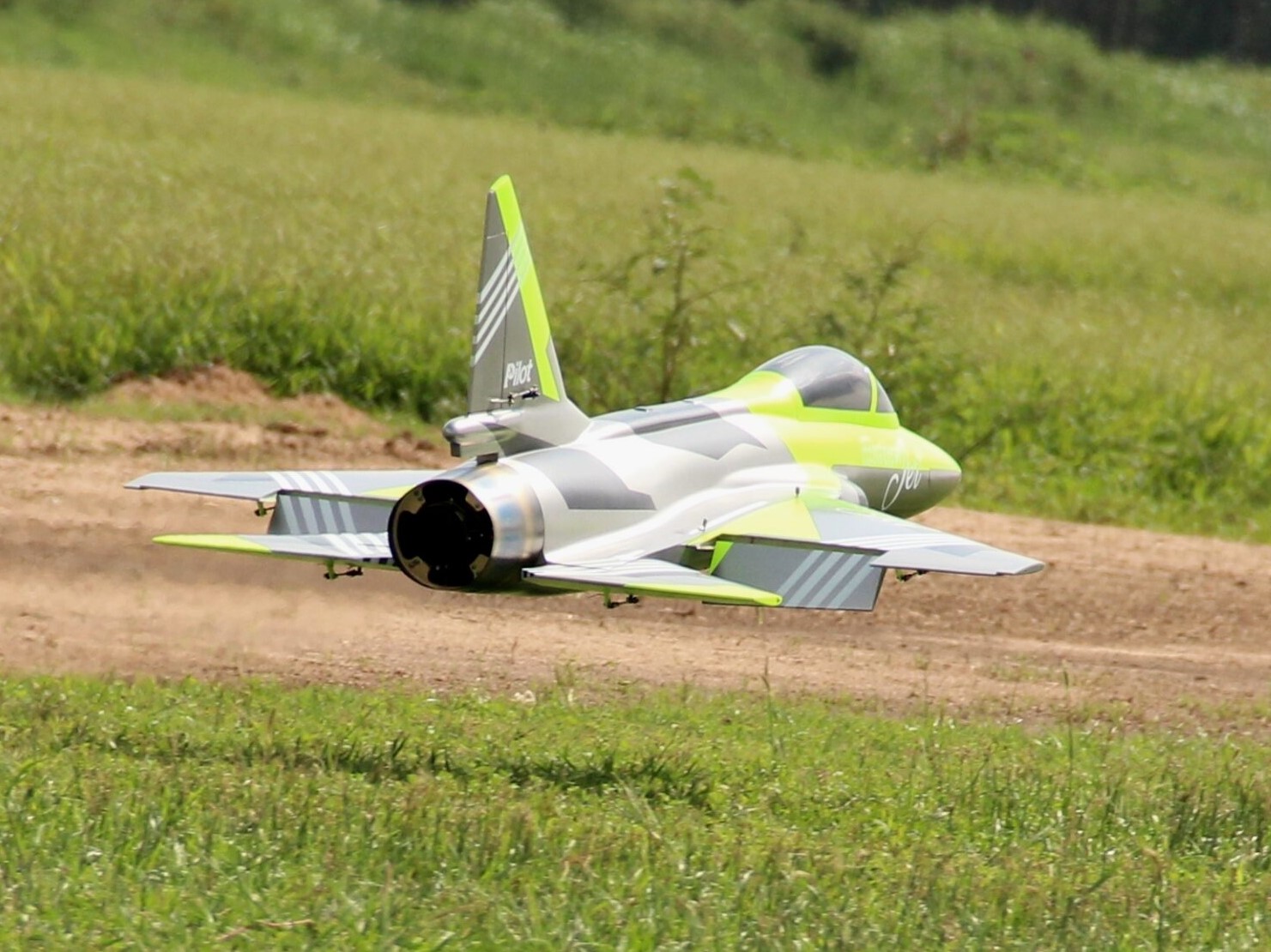 Elster Jet 2.2m FC1 - 3D-Turbinen Jet, Spw 1329mm, ARF-Set mit EZFW, Pilot-RC – Bild 6