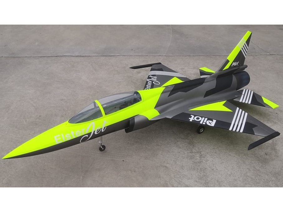 Elster Jet FC1 3.05m- 3D-Turbinen Jet, Spw 1900mm, ARF mit EZFW, Pilot-RC – Bild 4