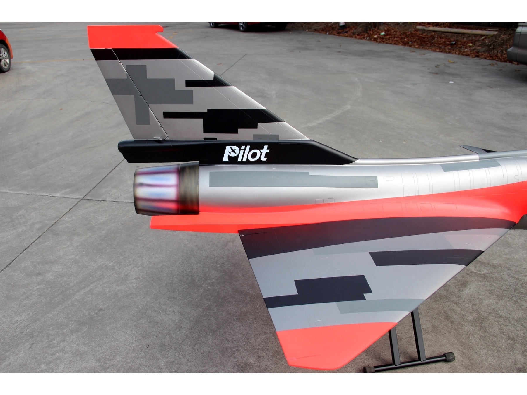 Chengdu J-10-B - Turbine Ready, 3D-Turbinen Jet, Spw 1677mm mit EZFW, Pilot-RC – Bild 3