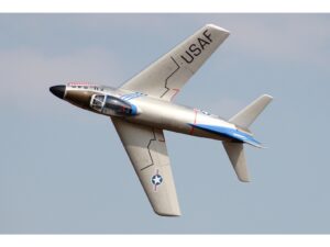 F-86D Sabre - Turbinen Jet, Spw 1980mm, ARF-Set mit EZFW, Pilot-RC