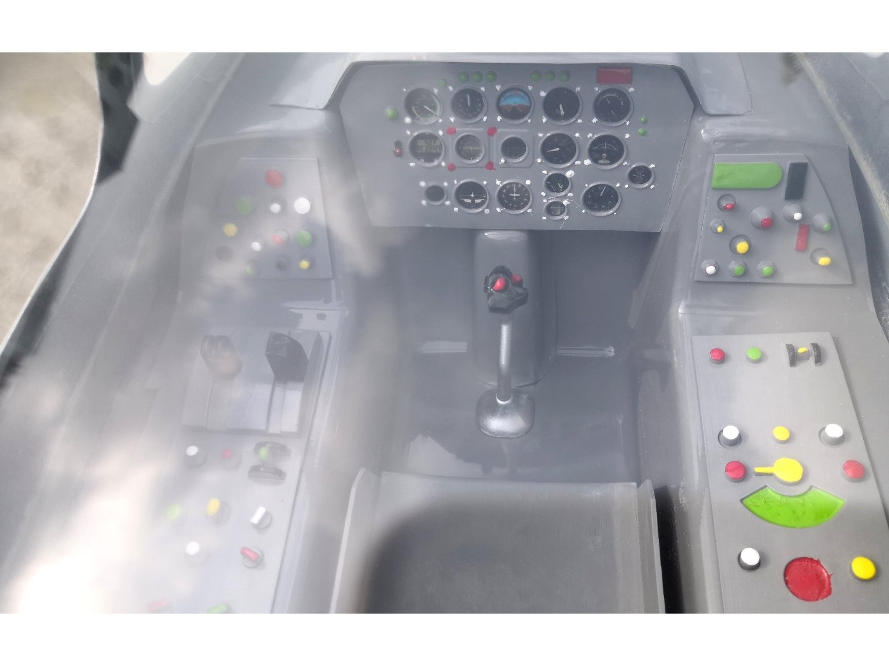 Scale Cockpit zu F-86D Sabre, Spw 1980mm, Pilot-RC