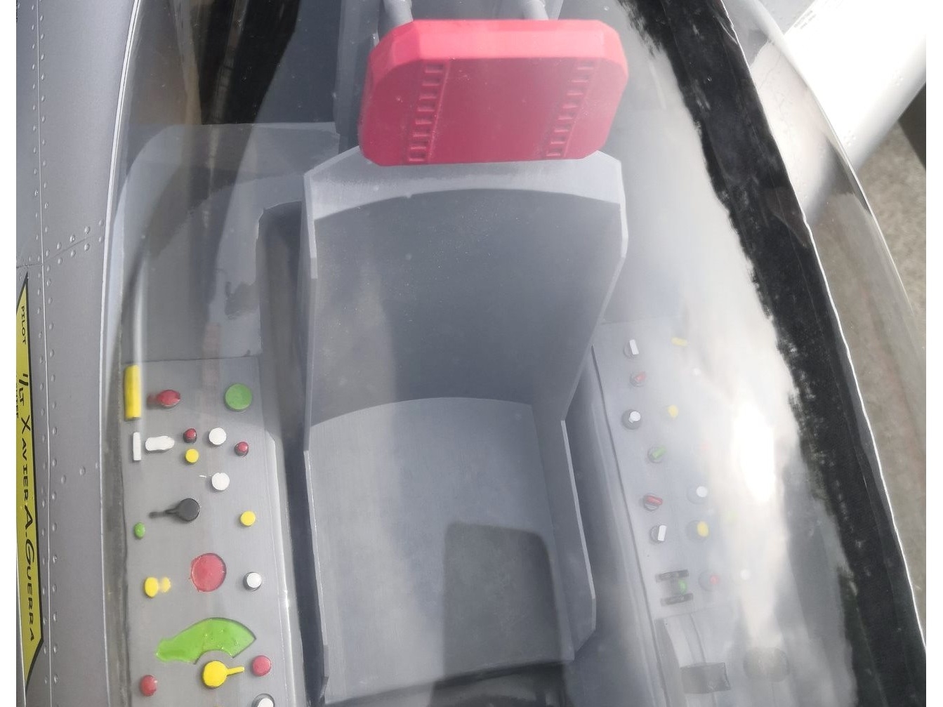 Scale Cockpit zu F-86D Sabre, Spw 1980mm, Pilot-RC – Bild 4