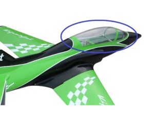 Kabinenhaube zu Full Composite Viper Jet, Spw 2200mm, Pilot-RC