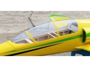Kabinenhaube in gelb zu Dolphin-Jet 2200mm, Pilot-RC