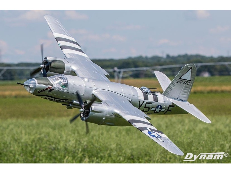 B-26 Marauder, Spw 1500mm, PNP-Set von Dynam – Bild 2