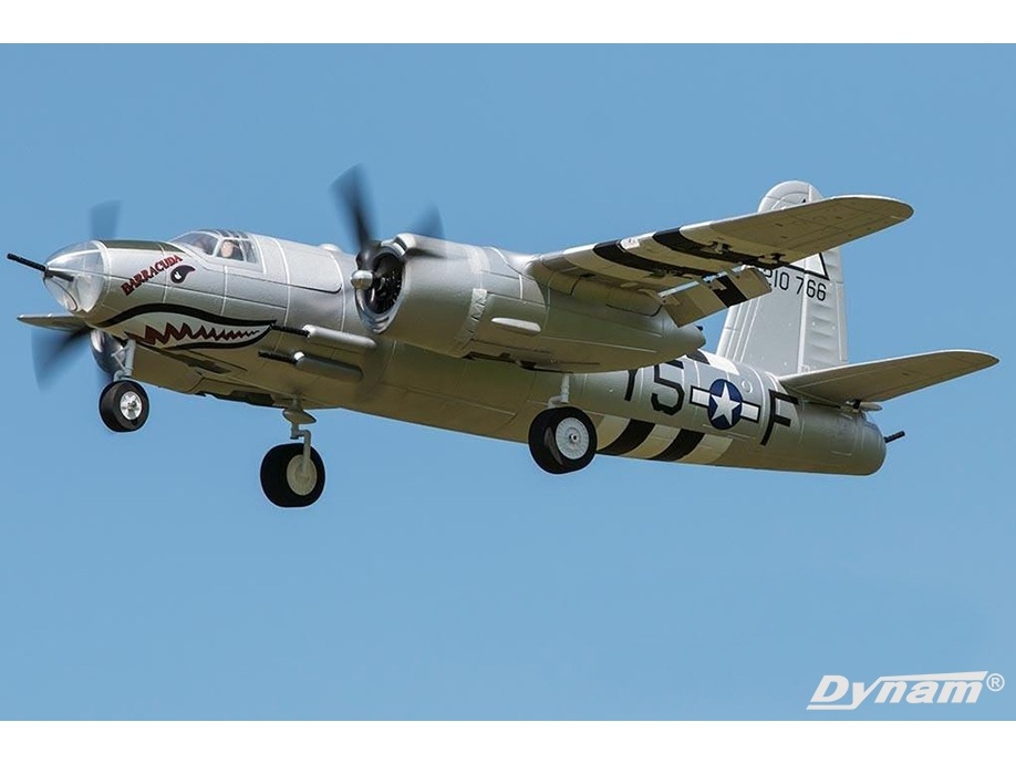 B-26 Marauder, Spw 1500mm, PNP-Set von Dynam – Bild 4