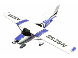 Cessna 182 blau, 500C, Spw 1410mm, PNP-Version von Top RC Hobby