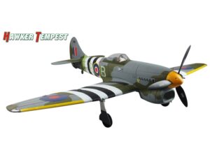 Hawker Tempest V2, Spw 1250mm, PNP-Modell von Dynam