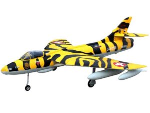 Hawker Hunter, 70mm EDF Jet, Spw 850mm, PNP-Set von Dynam