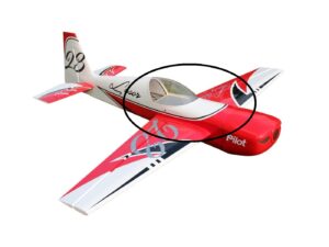 Kabinenhaube zu Laser 103, 80-120ccm, Spw 2610mm, PILOT-RC