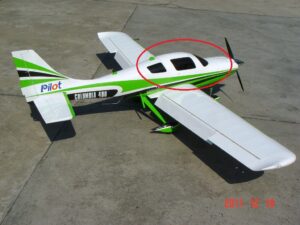 Kabinenhaube zu Columbia 400-150-01, 3810mm, 100cc, Pilot-RC