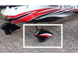 Radschuhe zu Decathlon Champion X, 50ccm/122inch - 3100mm von Pilot-RC