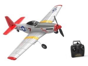 P-51D Mustang, Spw 400mm, RTF Komplett Set mit Gyro von Volantex