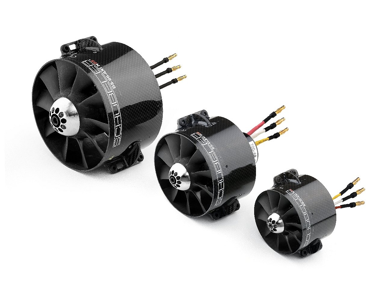 Impeller / EDF Schübeler 69mm - DS-30-AXI HDS mit Spannring und Secure Fan Fix – Bild 4