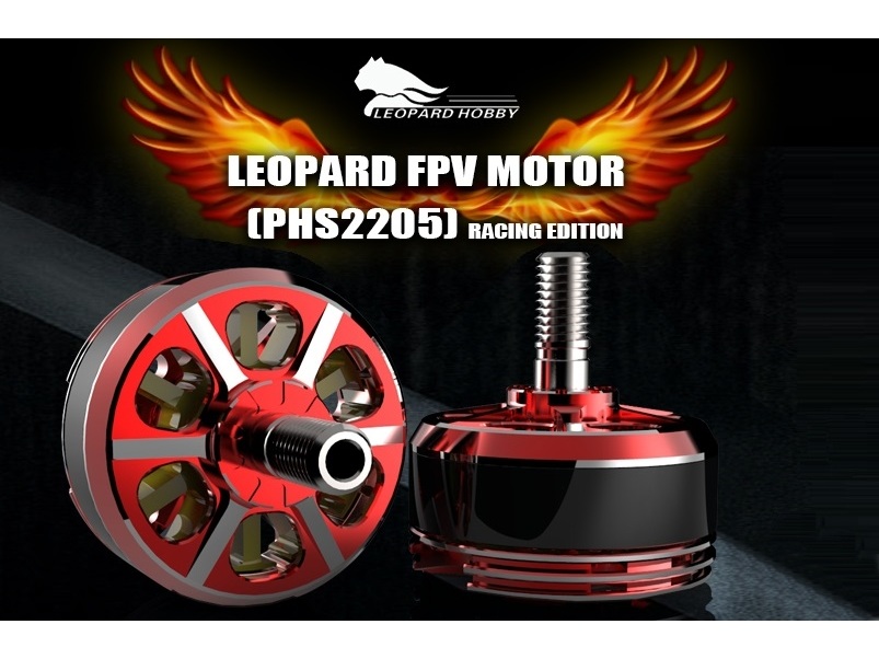 Leopard PHS2205 - 2700KV - FPV-Racing Multicopter Motor - CW/Rechts – Bild 5