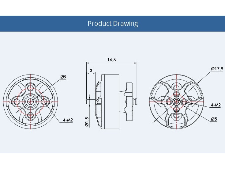 T-Motor F1404 2900KV - FPV Racing - Tiger Motor – Bild 4