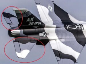 Höhenleitwerk zu Falcon F-16 Camo, Turbine, Spw 1245mm, HSDJets